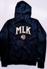 Atlanta Hawks Official Nike Nba Mlk City Edition Hoodie Fleece Sweat Shirt Sz L