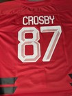 Sidney Crosby  87 Team Canada Olympic Red Jersey  Stitched  Size Lg  New