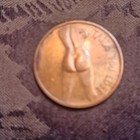 11x3925 9  Vintage Funny Medal Token Coin Heads I Win Tails You Lose