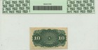 Fractional Currency Fourth Issue 10 Cents Fr 1257 Pcgs Au55 Ppq Watermarked