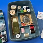 Vintage Sewing Lot In Small Case 1980s 