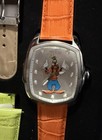 Invicta Men Disney Limited Edition Goofy Silver Dial Multicolor Strap Watch