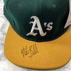 Oakland A Mike Bordick Autographed Hat With Tags Mlb Official Licensed 7-5 8