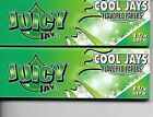 Juicy Jay s Cool Jay s Flavored Hemp Cigarette Rolling Papers 1 1 4 Size 2 Packs