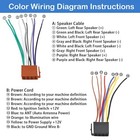 New Wire Harness For Power Acoustik Pdn-626b Car Radio Replacement Part