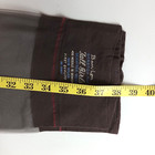 Sz 12 Long Vtg Nylon Stockings 1 Pr Sexy Off Black Large   Long Nylon Hosiery