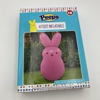 Peeps 4-foot Pink And Yellow Inflatable Yard Easter Bunny 23 x48  Blow-up New