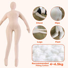 5 2 Ft Human-shaped Throw Pillow Dolls Skin  Full Size Plush Dolls Girlfriend  G