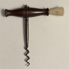 19thc British Page s Universal  logo  Guaranteed Best Steel Wood-t Corkscrew