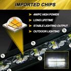 Dual Row 1800w Straight Roof 32  Led Light Bar For Polaris Rzr Xp 4 1000 900 800