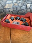 Ancient Chinese Miniature Bronze Metal Tripod Cooking Vessel  ding  Set Of Five