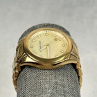 Michael Kors Watch Womens 39mm Date Mop Dial Date Gold Tone New Battery
