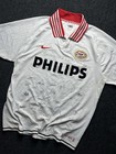 Vtg Nike Psv Eindhoven 2007 Rare Signed Football Shirt Soccer Jersey  men Size  l