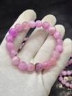 Natural Pink Aragonite Bracelet     Top Quality Handmade Gemstone Jewelry