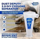Dust Deputy 2 5 Diy Cyclone Separator frree Shipping    