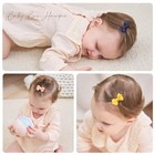 Mini Fully Lined Grosgrain Ribbon Hair Bows Clips For Baby Girls With 40pcs-a