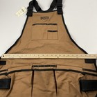 Duluth Trading Company Firehose Bib Work Apron Hammer Loops Canvas Adjustable