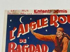 L aigle Rouge De Bagdad Belgian Movie Poster 1951 Linen Backed W lucille Ball