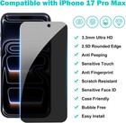 Pehael 3 3 Pack For Iphone 17 Pro Max Privacy Screen Protector With Camera Lens