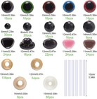 566pcs Plastic Safety Eyes And Noses With Washers For Teddy Bear Plush Doll Toy