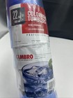 6 Cambro 2000psw401 - 22 Oz Slate Blue Colorware Tumbler Bpa Free Usa Made New