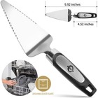 Flatware Pie Server Stainless Steel Cake Pizza Cutter Tart Dessert Slicer  bl   