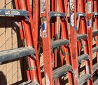 Werner 6 Ft  H Fiberglass Step Ladder Type Ia 300 Lb  Capacity  used 