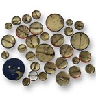 Lot Of 32 Repro Vintage Political Campaign Lapel Buttons  Pin-back Badge Repro