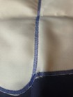 Vintage Dettra Flag Co Dura-lite Nylon Yacht Club Officer Boat Flag 12x18 Navy