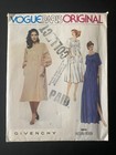 Vtg Vogue Paris Original Givenchy 1905   Vogue V8075 Evening Gown Pattern Lot