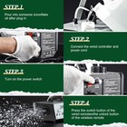 1500w Snow Machine Snowflake Maker For Holiday Christmas Dj Stage Effect Decor