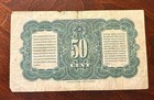 Netherlands Holland 1943 50 Cent Banknote