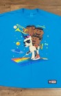 Authentic Wwe Shop The New Day T-shirt Blue Large Unicorn Rainbow Xl Shirt Free