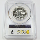 1956 P Pcgs Pr67 Type 2 - Silver Ben Franklin Half Dollar - 50c Us Coin  46320a