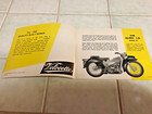 Velocette Sales Brochure- Venom Mss Viper Le Valiant Scrambler Clubman