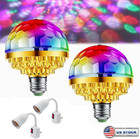 1 2sets Led Disco Ball Light Party Stage Light Strobe Ball With Remote Control