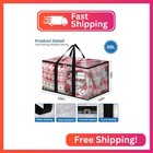 Roomhacks Clear Heavy Duty Extra Large Moving Bags  Reinforced Handle   Double Z