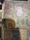 1930   s Gambling Punch Board Trade Stimulator 2 Cent Cigarette Camel Lucky Strike