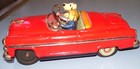 Vintage 1950s Masudaya Driving Friction Tin Car Japan