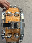 Rsd Custom Snare Drum 5x14 Fire Orange Pearl Finish 16 Lug Maple Shell