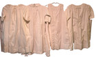 5 Vintage 1920 s Child Baby White Cotton Embroidery Lace Trim Dresses Gowns