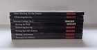 Lot Of 8 Singer Sewing Reference Library Large Hardcover Books 1980s