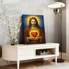 Sacred Heart Jesus Religious Christian Wall Art Poster Canvas Print Home Decor
