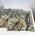Pottery Barn Pillow Covers 2pc Mayle Bird Floral Tree Linen Cotton 24x24