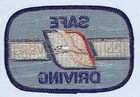 Greyhound Bus Driver  safe 26 Years Driving  Embroidered Patch 3 5 8  Nos