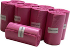 8050 Dog Pet Waste Poop Bags Refill 350 Rolls Coreless Pink Petoutside