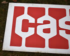 Rare Vintage Case Farm Tractor Machinery Equipment 4x2 Advertising Sign