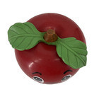 Vintage 1972 Fisher-price Happy Apple W  Short Stem  Roly Poly Chime Works