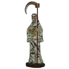 Santa Muerte Dinero 9  Inch Statue   Holy Death Grim Reaper   Money All  Print