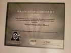 Michael Phelps Olympic Gold Swimmer Signed Autographed 8x10 Photo With Coa